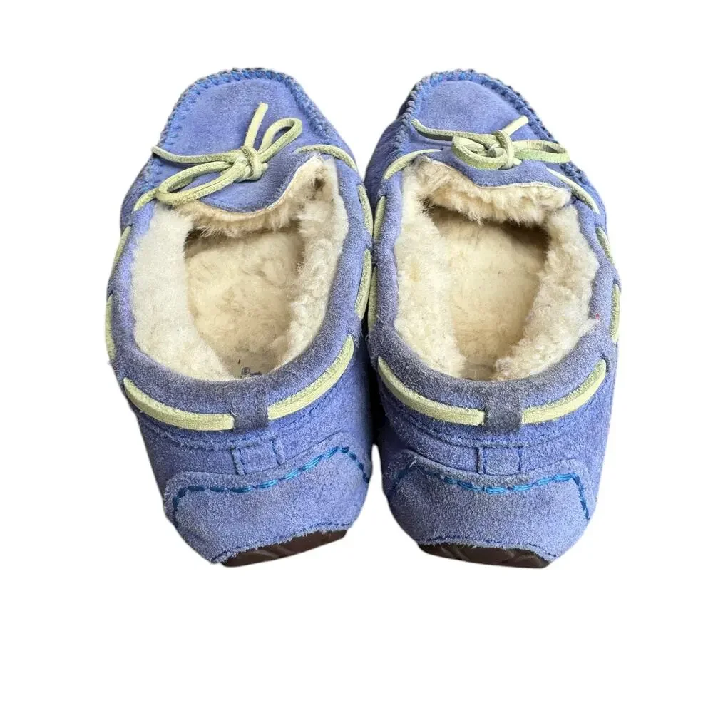 UGG Dakota Slipper Moccasin Sheepskin Lined Sz 1